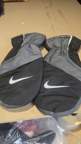 Black grey winter golf mitten - grey,